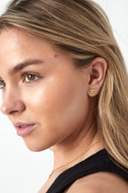 ear studs cute bow