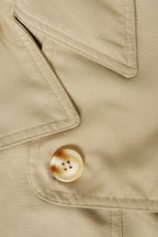 Long basic trench coat - beige S