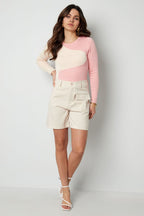 Body organic ying yang - pink white