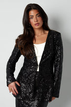 Glitter blazer