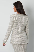 Glitter blazer