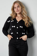 Bowtiful cardigan