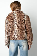 Leopard print jacket