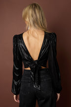 Polyestervezel (polyester) Tops met lange mouwen Effen kleur Sexy herfst/winterkleding