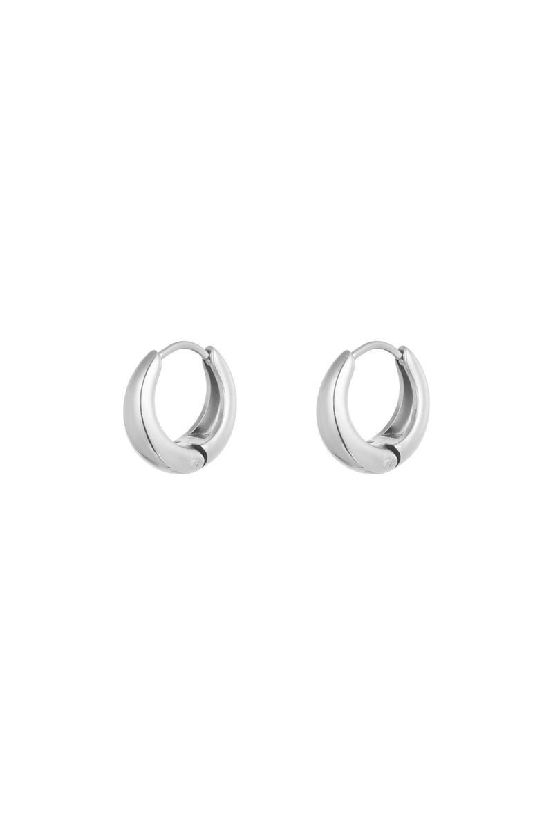 small basic hoop earrings