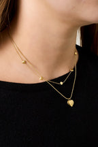 Layered Necklaces Heart Casual Daily Simple Series Women's jewelry
