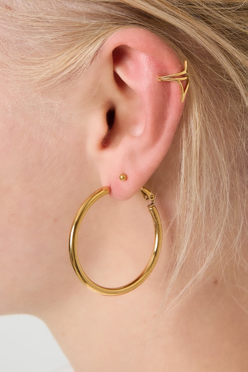 Basic Hoop earrings M