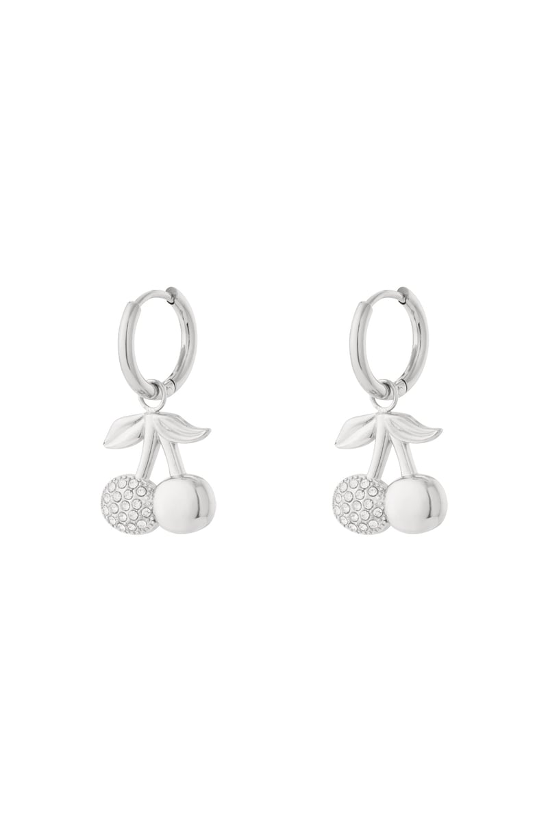 Cherry sparkle earrings