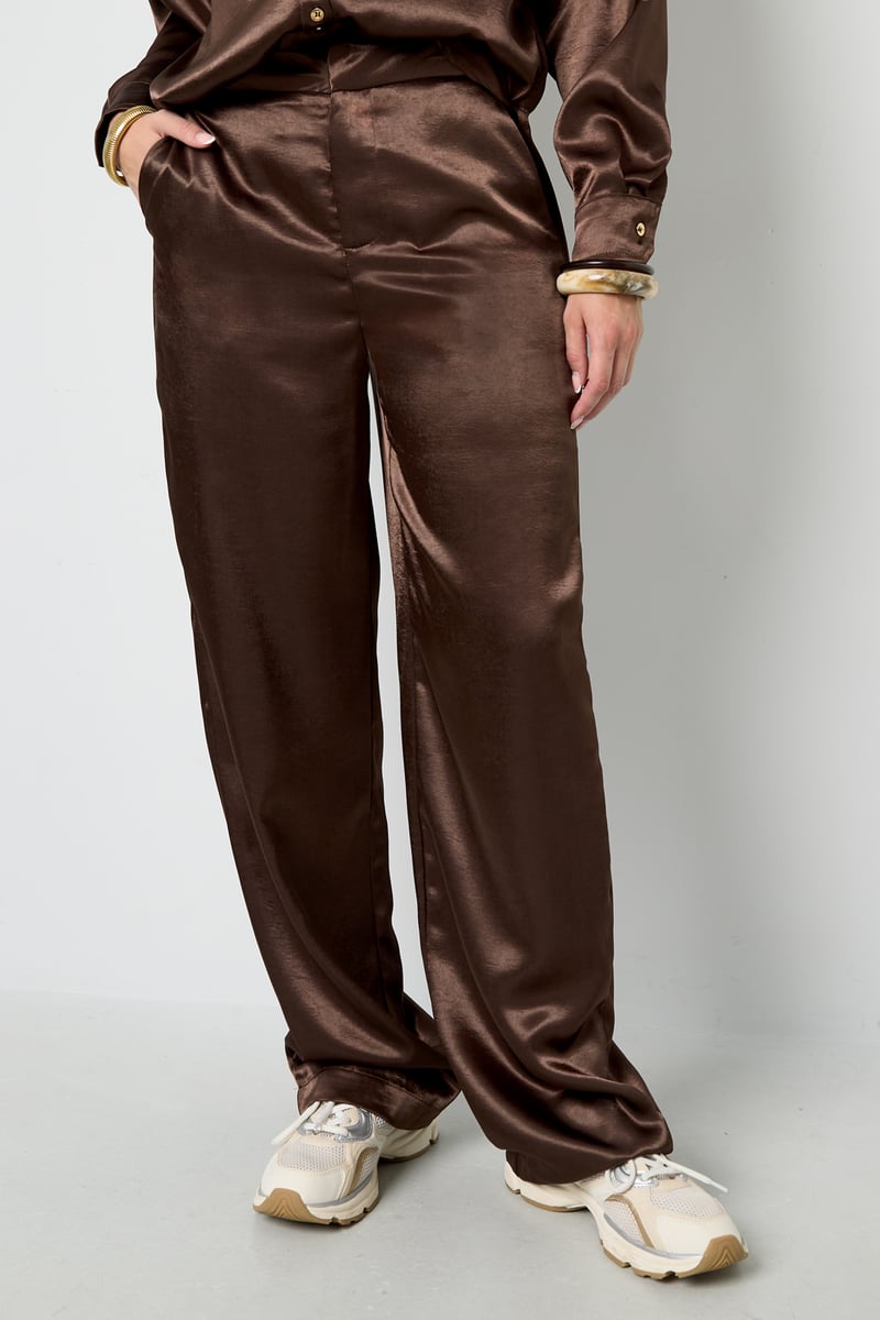 Silk Look Pants