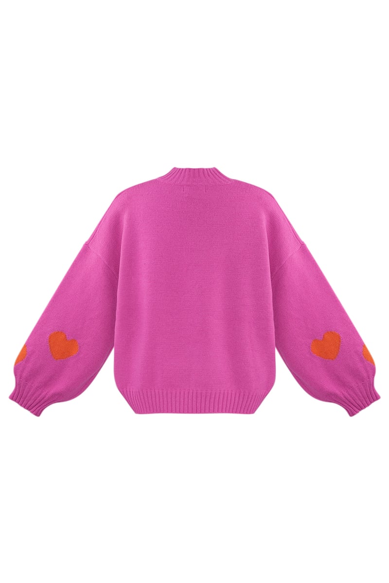 Comfort Heart Knit sweater