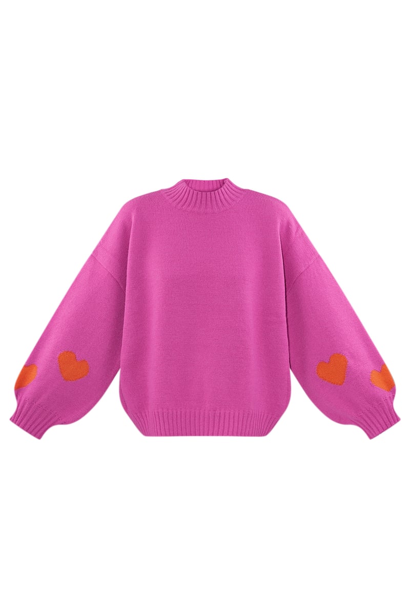 Comfort Heart Knit sweater