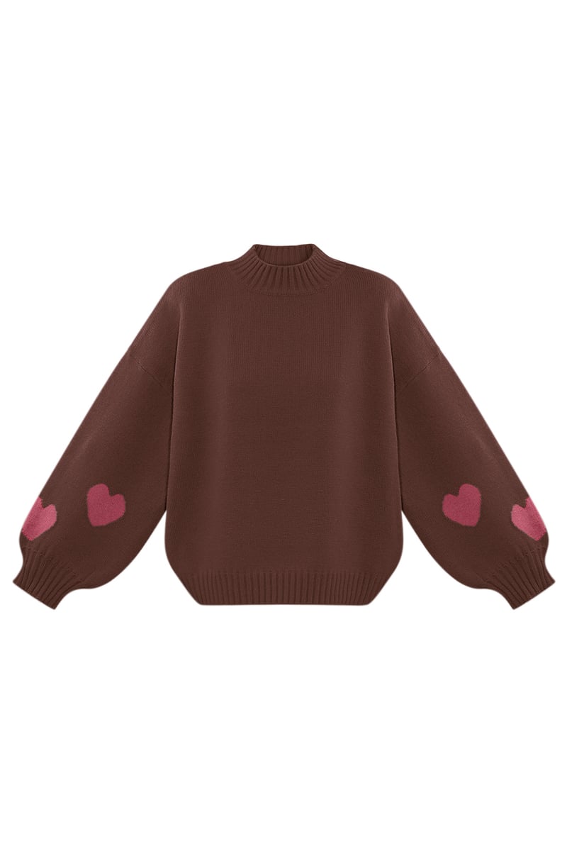 Comfort Heart Knit sweater