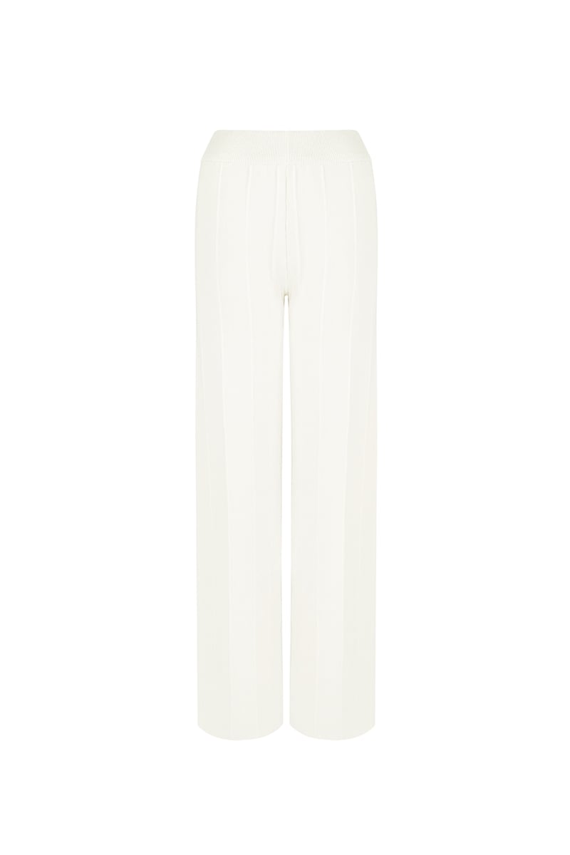 Comfortabele gebreide broek