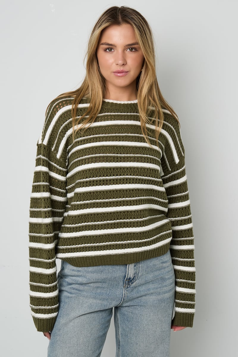 It-sweater with stripes