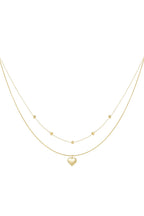 Layered Necklaces Heart Casual Daily Simple Series Women's jewelry