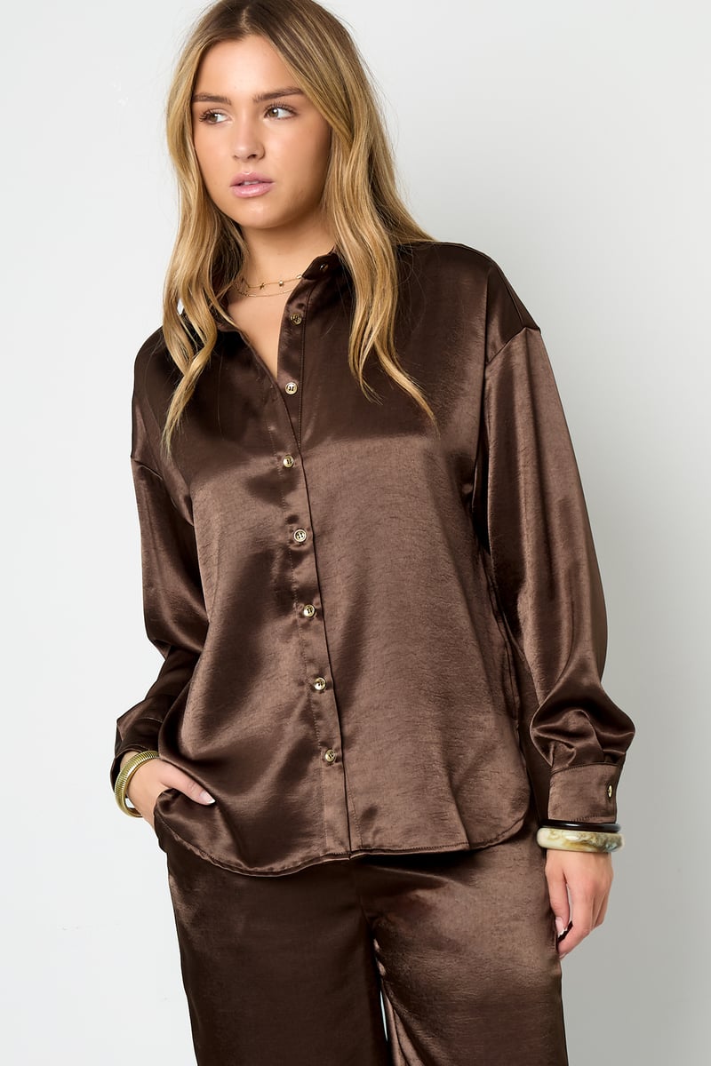 Silk Look Blouse
