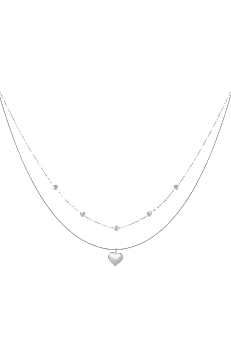 Layered Necklaces Heart Casual Daily Simple Series Women's jewelry