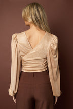 Polyestervezel (polyester) Tops met lange mouwen Effen kleur Sexy herfst/winterkleding