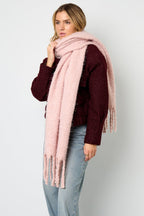 Winter scarves Solid Color Casual Polyester Daily