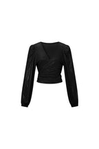 Polyestervezel (polyester) Tops met lange mouwen Effen kleur Sexy herfst/winterkleding