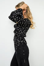 Polka Dot Blouse