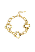 Stainless Steel Chain Bracelets Clover Casual Daily  Women's jewelry