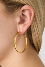 Basic Hoop earrings thick M