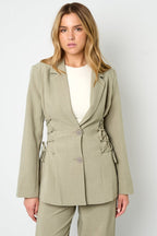 Fitted Blazer Laced
